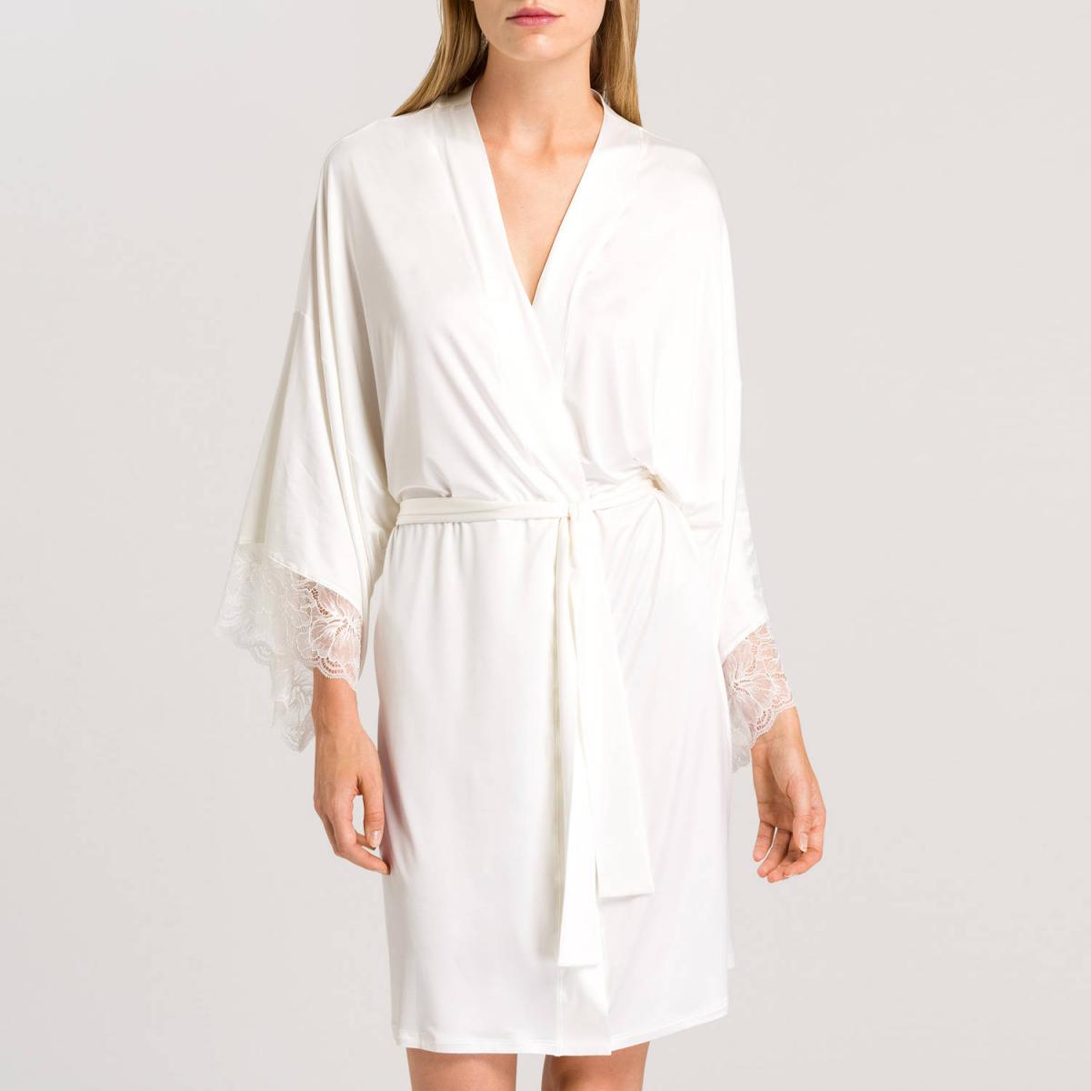 Hanro Juna Kimono Off White | Déshabillé Et Kimono Femme
